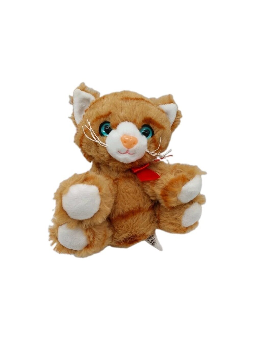 Walmart Orange Tabby Cat Plush 2025 Stuffed Animal 7" Kitty Kitten